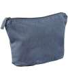 W340 Westford Mill Garment Dyed Accessory Bag Vintage Denim colour image